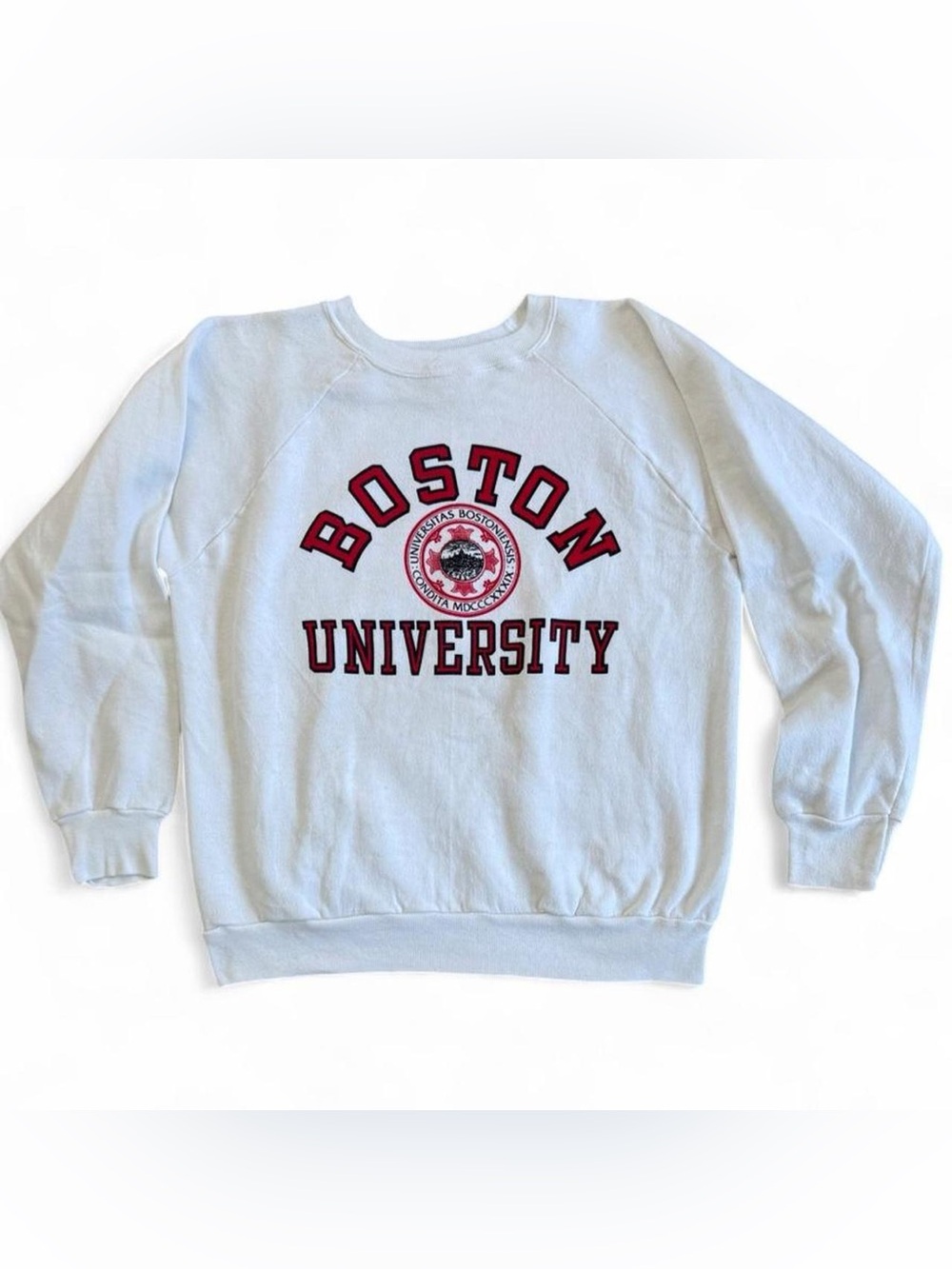 Vintage Champion Boston University Crewneck Sweatshirt